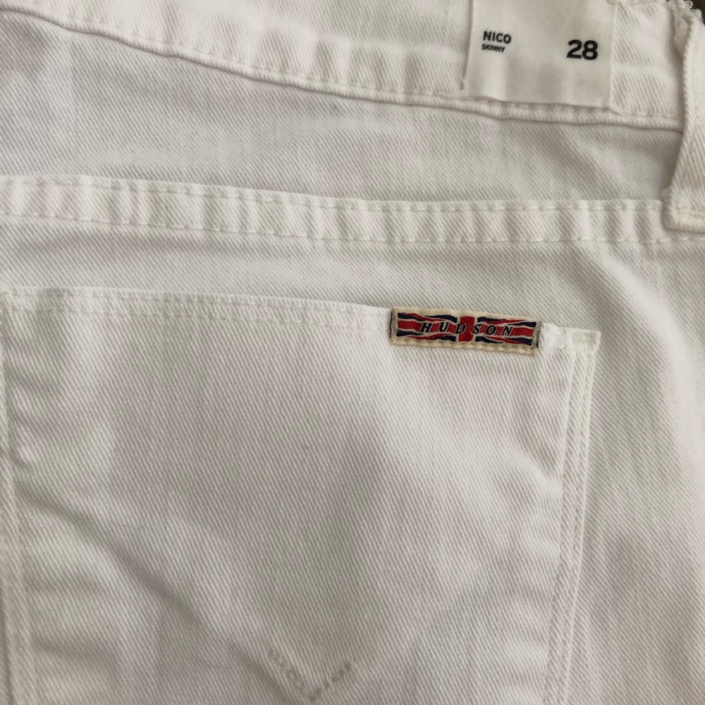 Hudson Nico White jeans - Picture 2 of 7